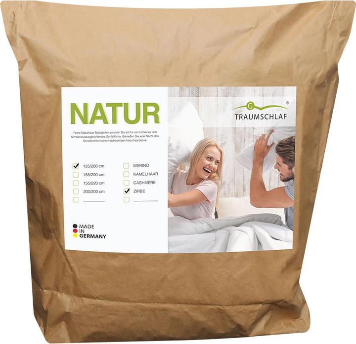 Image du produit Traumschlaf Merino Zirbe (1250 g, 160 x 210 cm)