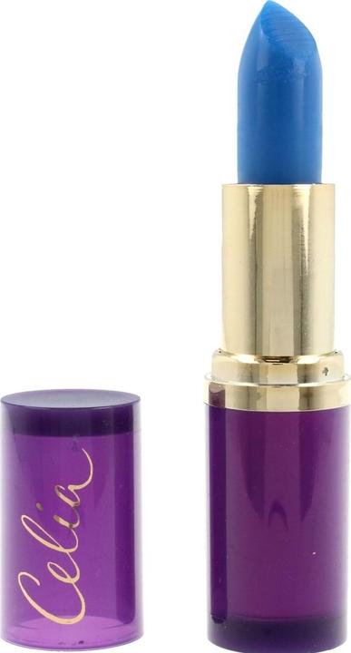 Actual product image Celia Oxidising Lipstick 4ue 4G (04 Blue)