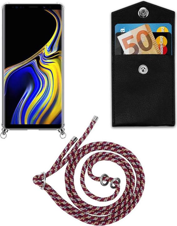 Produktbild Cadorabo TPU Handy Kette SILBER Cover