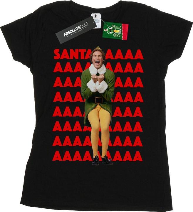 Produktbild Elf Buddy Santa Scream TShirt (S)