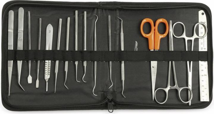Actual product image Eneroid Fine tool set 17 pieces, stainless steel