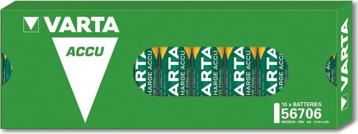 Varta Accu longue durée (10 pcs, AA, 2100 mAh)