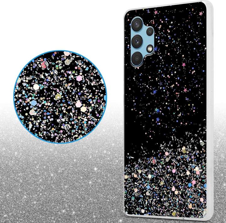 Immagine prodotto Cadorabo Cover in TPU con brillantini per Samsung Galaxy A32 4G (Samsung Galaxy A32)