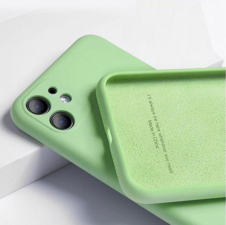 Actual product image Screenguard Apple iPhone 12 mini Liquid Silicone Case Cover (Apple iPhone 12 mini)