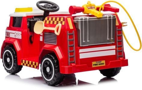 Produktbild Es-toys Kinderfahrzeug – Elektro Auto „Feuerwehr“ – 12V7AH Akku, 4 Motoren - Fernsteuerung, MP3 + Si (12 V)