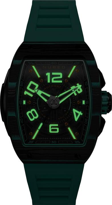 Actual product image Nubeo NB-6079-04 Parker Automatic Limited 44mm 3ATM men's watch (Analogue wristwatch)