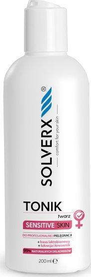 Produktbild Solverx Sensitive Skin Tonic For Professional Facial Care 200Ml (Tonic, 200 ml)