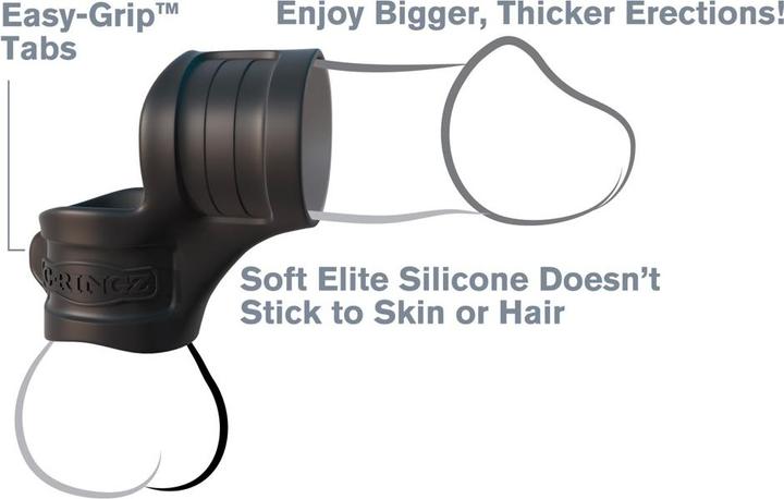 Produktbild Shots Cock Ring und Ball Stretcher (4 cm)