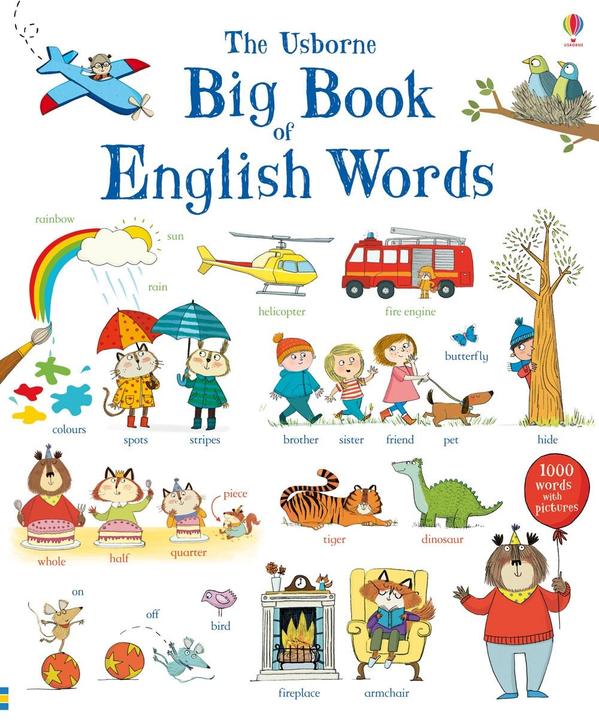 Produktbild Big Book Of English Words (Englisch, Mairi Mackinnon, Hannah Wood, 2013)