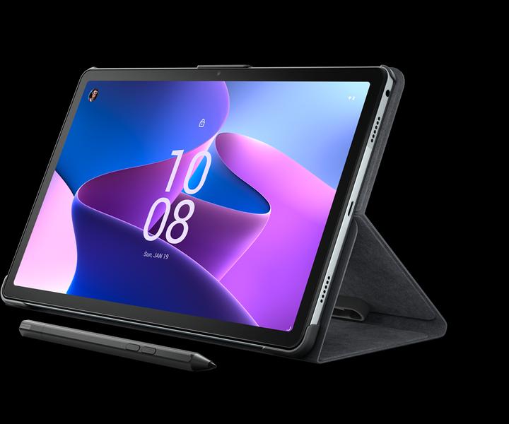 Actual product image Lenovo Tab M10 Plus (3rd Gen) (WLAN only, 10.61", 128 GB, Dual Tone Storm Gray)