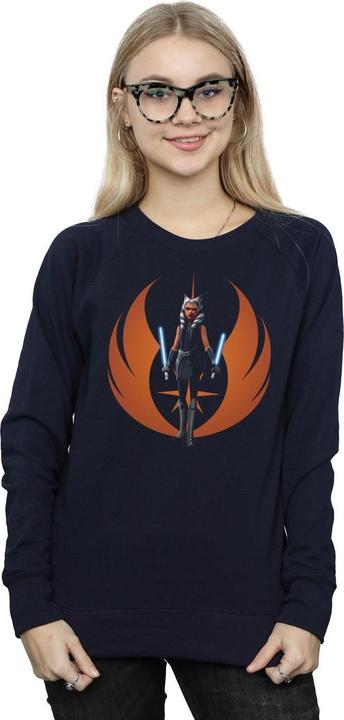 Immagine prodotto Star Wars Clone Wars Ahsoka Rebel Pose Felpa Donna (M)