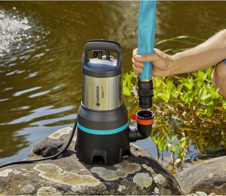 Immagine prodotto Gardena Pompa sommersa per acque reflue 25000 (Pompa per acque cariche)