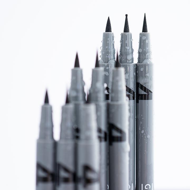 Actual product image Gokos Eyeliner Calligraphy (405 Heavy Black)