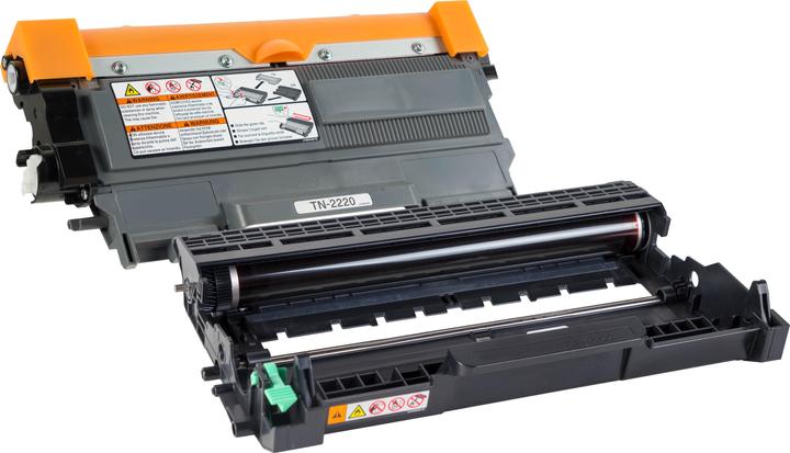 Image du produit Tonerfabrik Toner TN-2220 et batterie DR-2200 Toner-Trum-Bundle (CF)