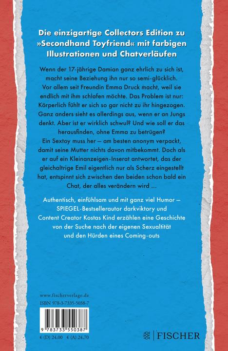 Produktbild Secondhand Toyfriend Collectors Edition (Deutsch, Darkviktory, Kostas Kind, 2024)