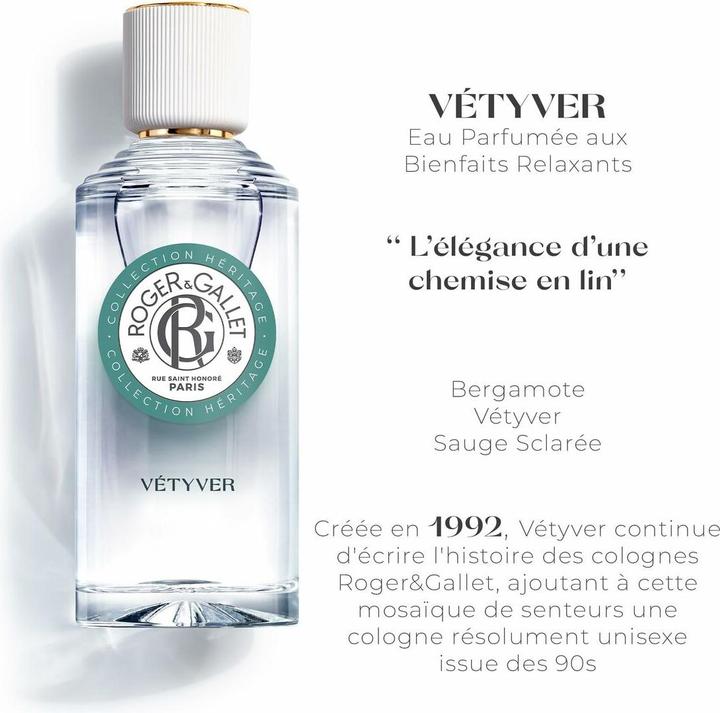 Image du produit Roger & Gallet Vetyver EPB One Shot 100 ml (Eau de toilette, 100 ml)