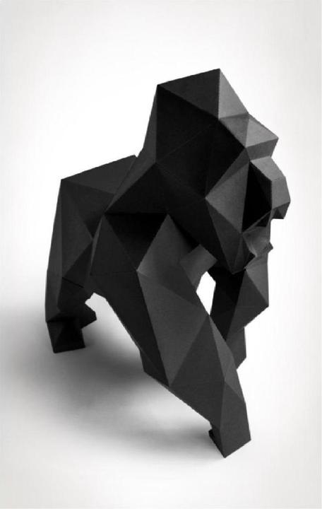 Immagine prodotto Liebesreh GORILLA WEINROT - Kit di artigianato - Gorilla, rosso vino
