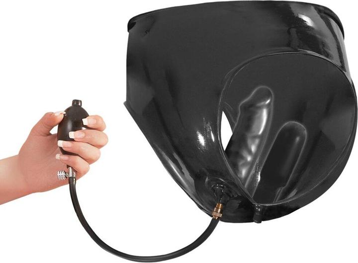 Produktbild LateX Toys Slip mit Pumpdildos