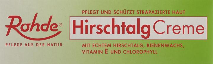 Image du produit Rohde Crème de suif de cerf cru (Crème et gel pour les pieds, 100 ml)