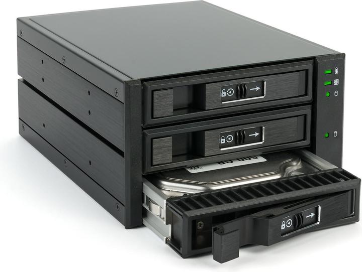 Immagine prodotto Fantec BP-T2131 Contenitore RAID interno con indicatore di stato della ventola, telaio rimovibile