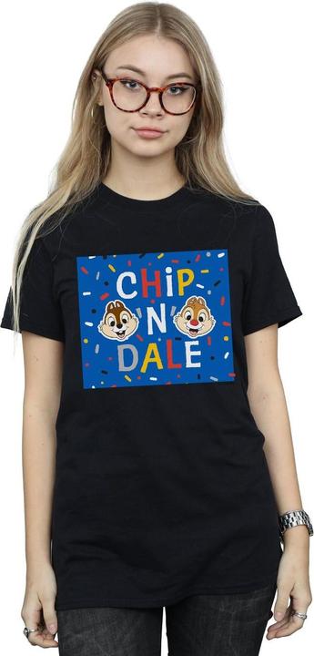 Immagine prodotto Disney Chip N Dale Blue Frame Maglietta Ampia Donna (L)