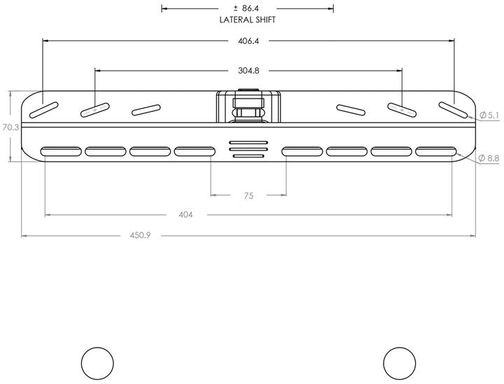 Produktbild Sanus VML41 (Wand, 50", 36.29 kg)