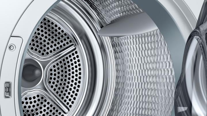 Actual product image Siemens WQ 33 G2 DG0 Heat Pump Dryer A+++ 8kg white (8 kg, Right)