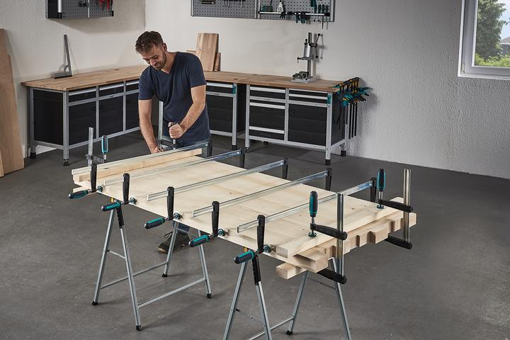 Actual product image wolfcraft wolfcraft 1 SZ - Schraubzwinge 120/450mm (450 mm)