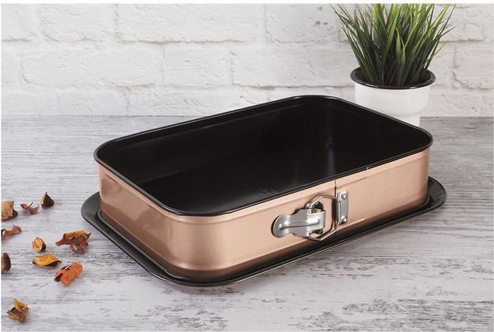 Actual product image BerlingerHaus Square springform pan Rose Gold Edition