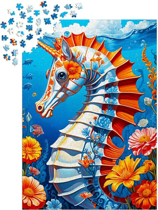 Image du produit Enjoy Puzzle Puzzle 1000 pièces - Hippocampe (1000 pièces)