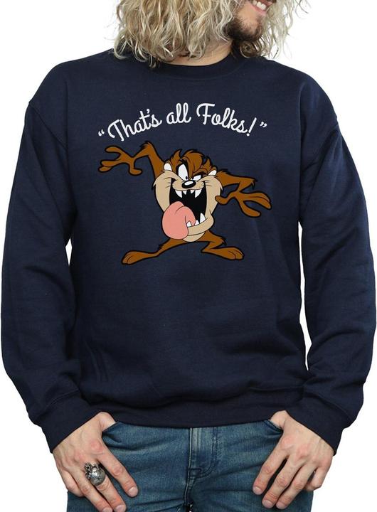 Image du produit Looney Tunes - Sweat THAT'S ALL FOLKS - Homme (3XL)