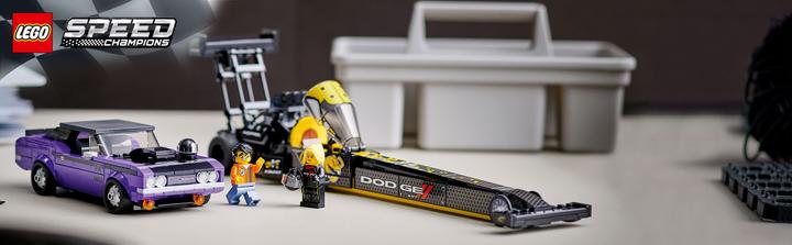 Image du produit LEGO Speed Champions 76904 Mopar Dodge et Dodge Challenger (76904, LEGO Speed Champions)