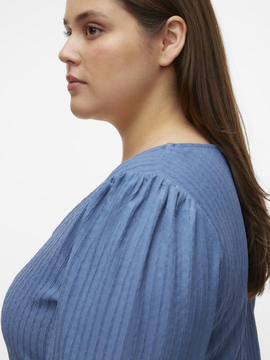 Immagine prodotto Vero Moda Vestibilità regolare Scollo a U Curve Taglio manica voluminoso Top Camicetta (48, 50)