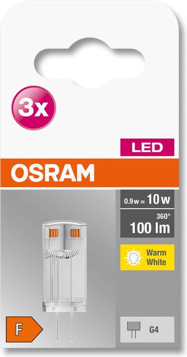 Produktbild Osram Led Base Pin G4 (G4, 0.90 W, 100 lm, 3 x, F)