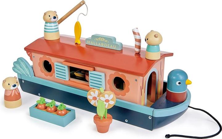 Produktbild Tender Leaf Toys Hausboot