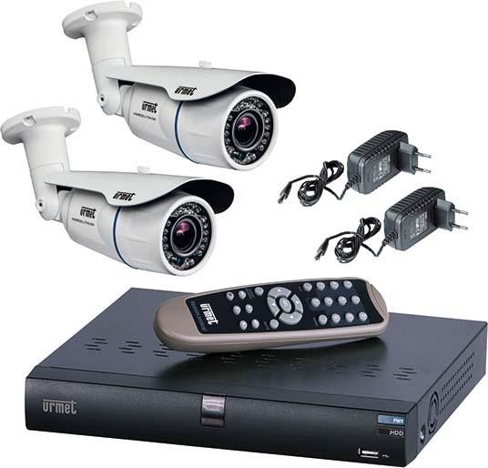 Actual product image Grothe AHD CCTV Set 1093/KN8 2xNG1092/801 1xREC1093/508N