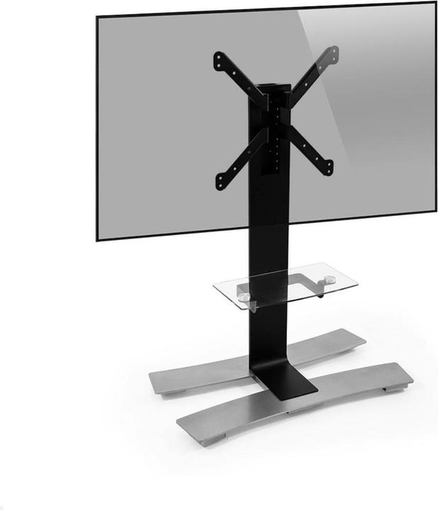 Image du produit Erard WILL 1050 L pied TV mobile avec support 30-65 pouces, noir (65", 30 kg)