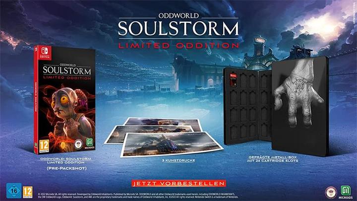 Immagine prodotto astragon Oddworld Soulstorm -- Oddizione limitata (Switch, Switch Lite, Switch OLED, DE)