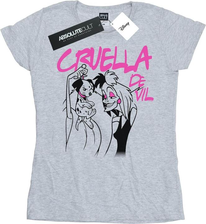 Disney Cruella De Vil Collared TShirt (XXL)