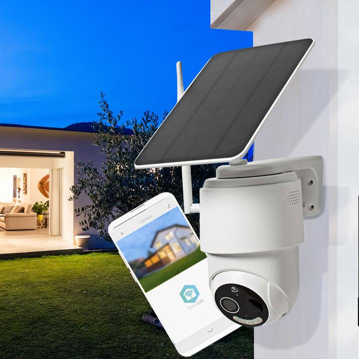 Produktbild Nedis SmartLife Aussenkamera | Wi-Fi | Full HD 1080p | Pan tilt | IP65 | Max. Batterie-Lebensdauer: 5 (1920 x 1080 Pixels)