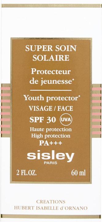 Actual product image Sisley Super Soin Solaire Visage SPF 30 (Sun cream face, SPF 30, 60 ml, 60 g)