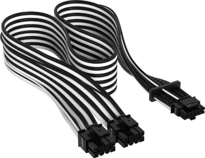 Corsair Premium 12+4-pin 12VHPWR-600-W cable for PCIe Gen 5 with single jacket