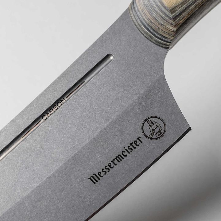 Produktbild Messermeister Kochmesser Carbon Bunka 20 cm, Braun/Grau (21.60 cm)