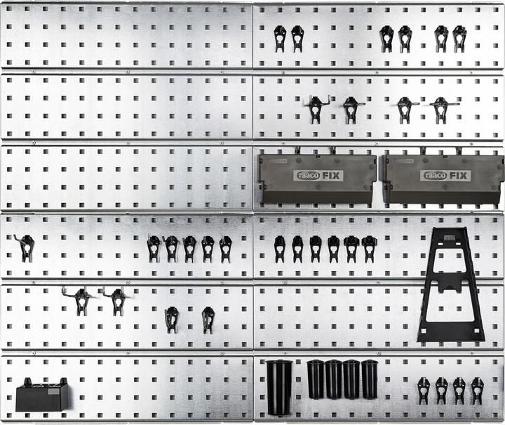 Image du produit Raaco Kit de plaques perforées Clip Set 38