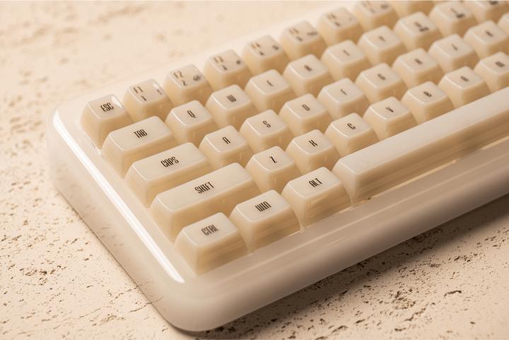 Image du produit Akko YU01 Antique Jade Clavier de jeu, RGB - 65%, V3 Piano Pro Switches (ISO) (US, Filaire, Sans fil)