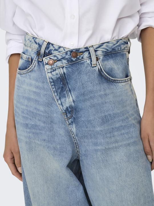 Produktbild Only Weiter Beinschnitt Mittlere Taille Jeans Weit geschnitten jeans (W30/L32)