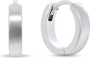 Produktbild Brilio Silver - Minimalist silver round earrings EA204W