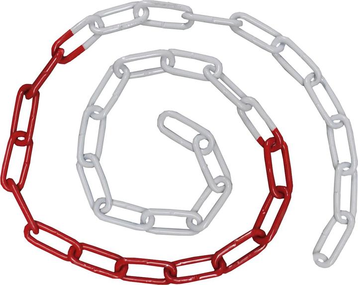 Produktbild Rs Pro Red/White Metal Chain,6mmx15m (15 m)
