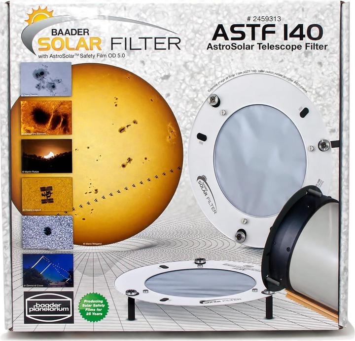 Actual product image Baader Planetarium AstroSolar Telescope Filter 140mm