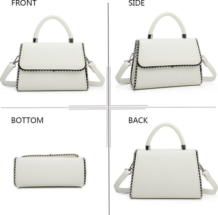 Produktbild Gallantry Elegancy Handtasche mit Nieten (15 l)